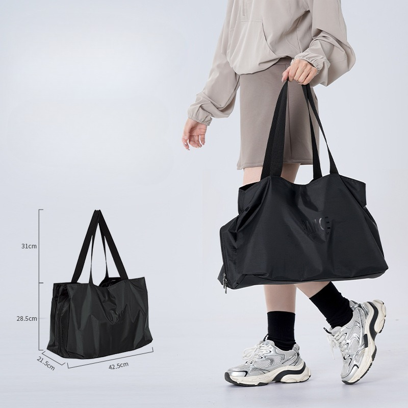 Travel Yoga Accessories - Wasserdichte Tanztasche, Nass-Trocken-Trennung Große Kapazität Ballett-Tragetasche,