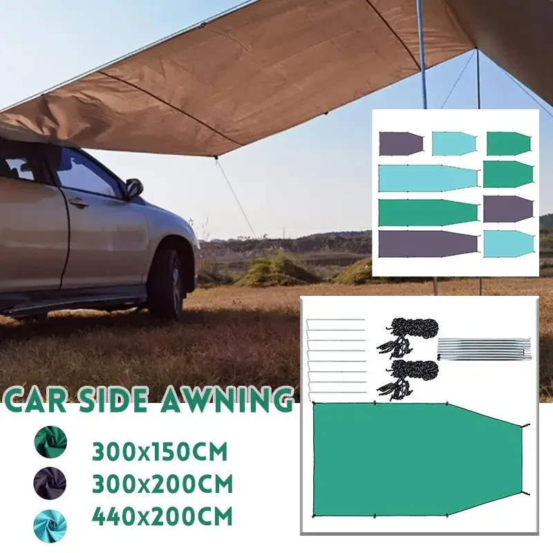 Travel Accessories You Need - 1Set Outdoor Sun Shelter Tragbare Auto