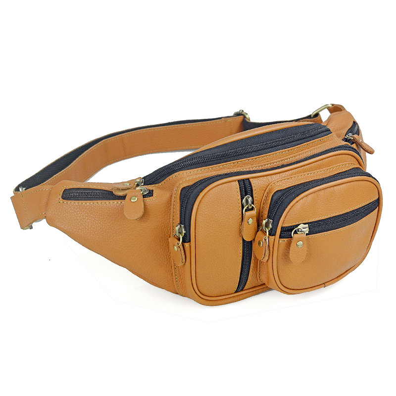 Männer Echt leder Taillen pack – Travel Accessories Leather Bewertung und Preis