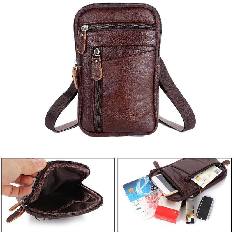 Herren-Tasche aus echtem Leder – Travel Accessories Leather Bewertung und Preis