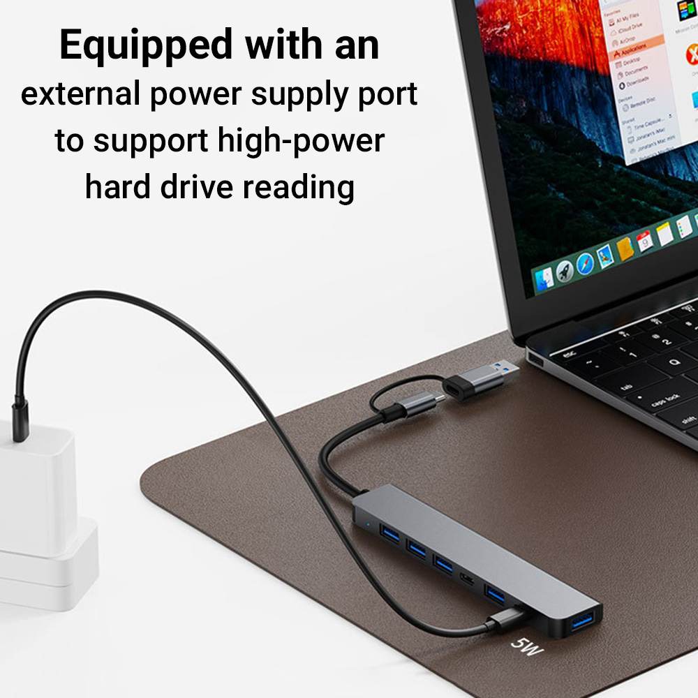 7-in-1 Dual-Head USB-C & USB D – Travel Accessories You Need Bewertung und Preis