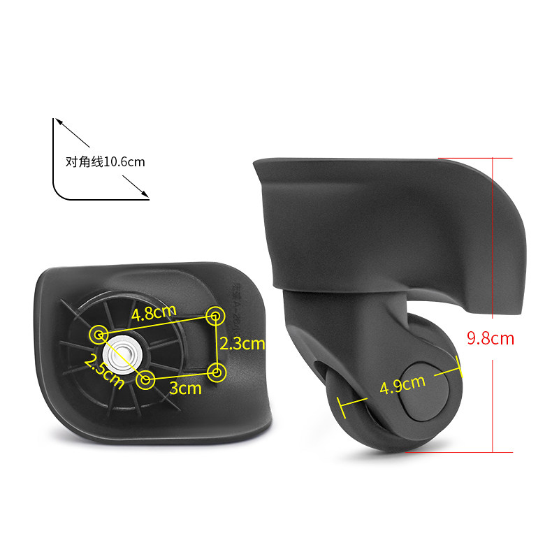 Koffer-Rollen A-26 A26 Kompati – Travel Accessories Samsonite Bewertung und Preis