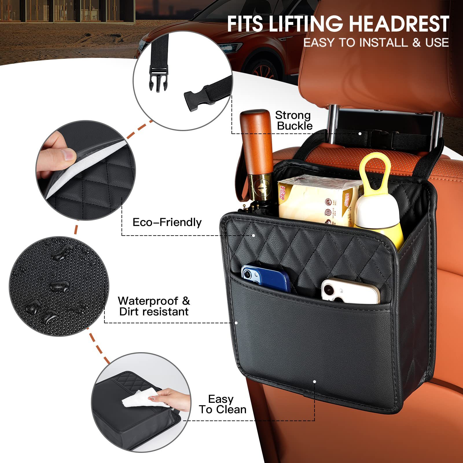 Hängende Aufbewahrungstasche f – Travel Accessories Leather Bewertung und Preis