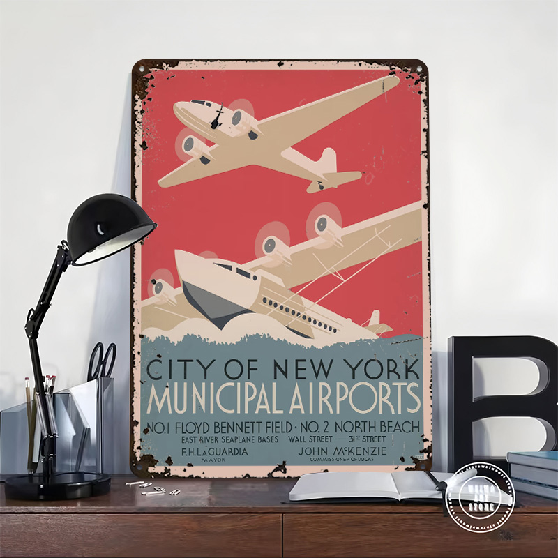 Vintage NYC New York Airports  – Travel Accessories Nyc Bewertung und Preis