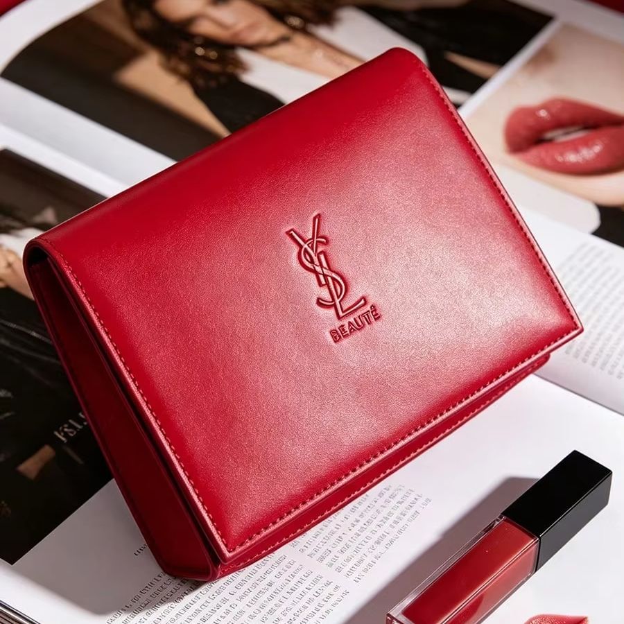 YSL's Bag Elegante Rote Gestep – Travel Accessories Leather Bewertung und Preis