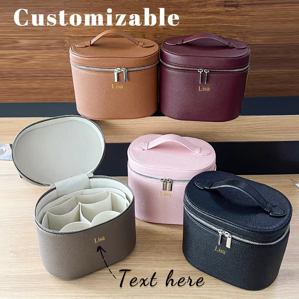Große Kosmetiktasche aus PU-Le – Travel Accessories Leather Bewertung und Preis