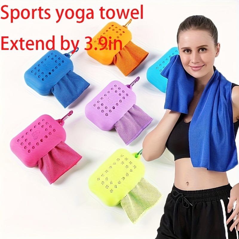 Kleines Silikon-Eis-Handtuch,  – Travel Yoga Accessories Bewertung und Preis